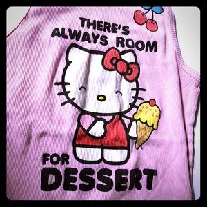 Hello Kitty Tank Top 🍒